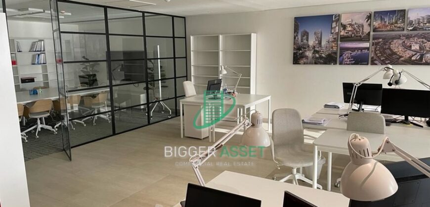 Fully finished Office|500Sqm| open space