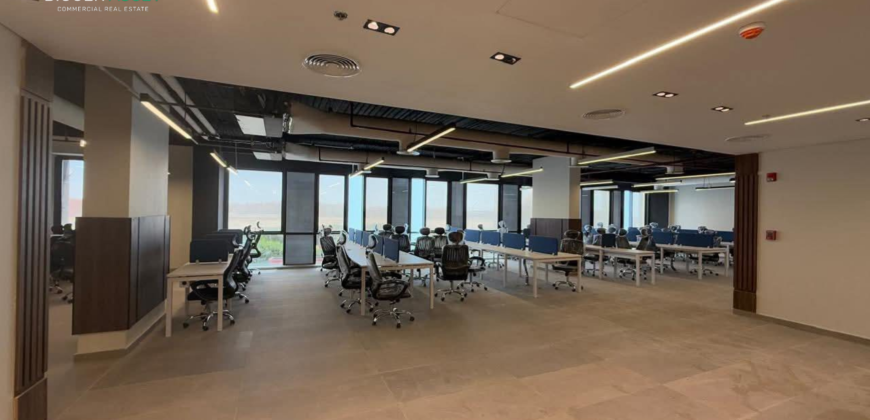 Fully Finished Office in New Cairo –  North Teseen