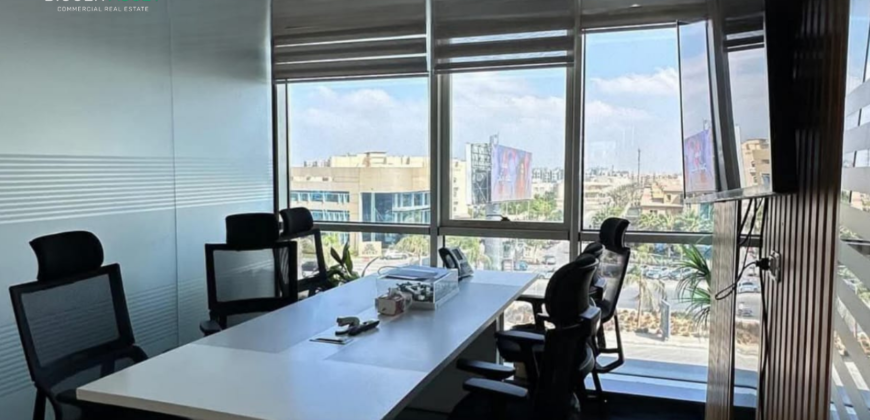 Fully Finished Office in New Cairo – North Teseen