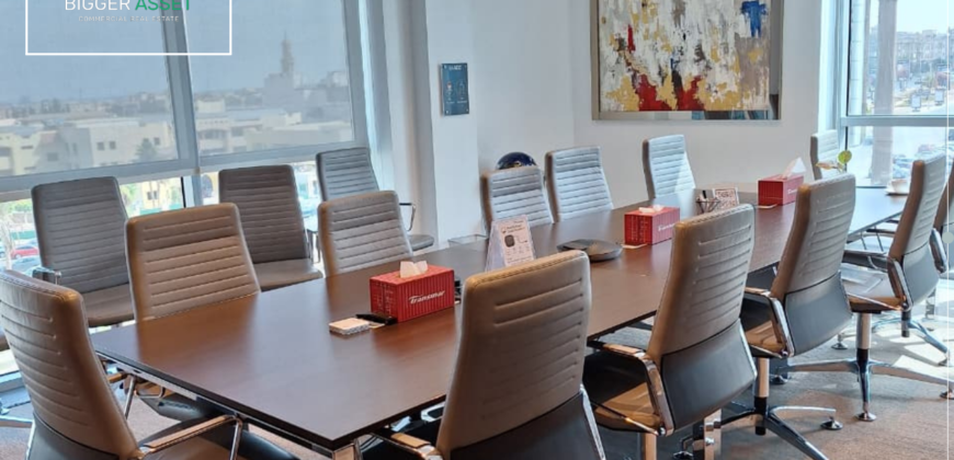 Fully furnished Office in New Cairo – Steps from South Teseen