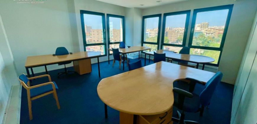 Commercial office for rent in Maadi – Strategic location with modern finishing